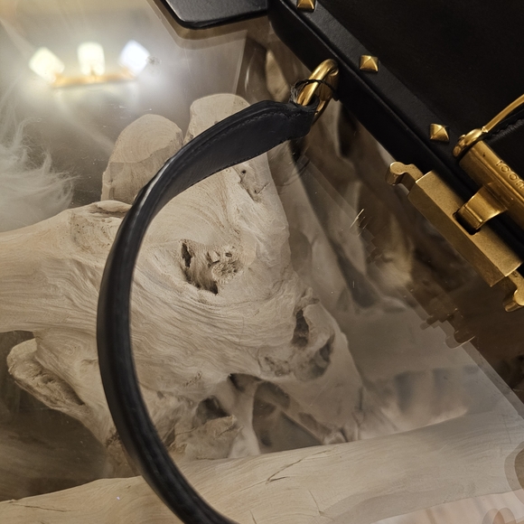 Gucci Black and Gold Satchel - Picture 15 of 16